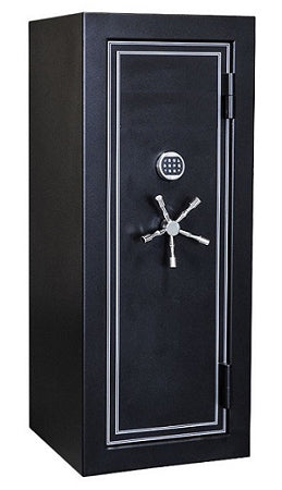 SILVER SECURITY GUN SAFE - LOWER COST - 60" H X 25" W X 27" D