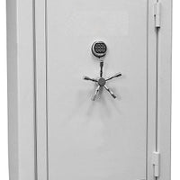 SILVER SECURITY GUN SAFE - LOWER COST - 60" H X 40" W X 27" D